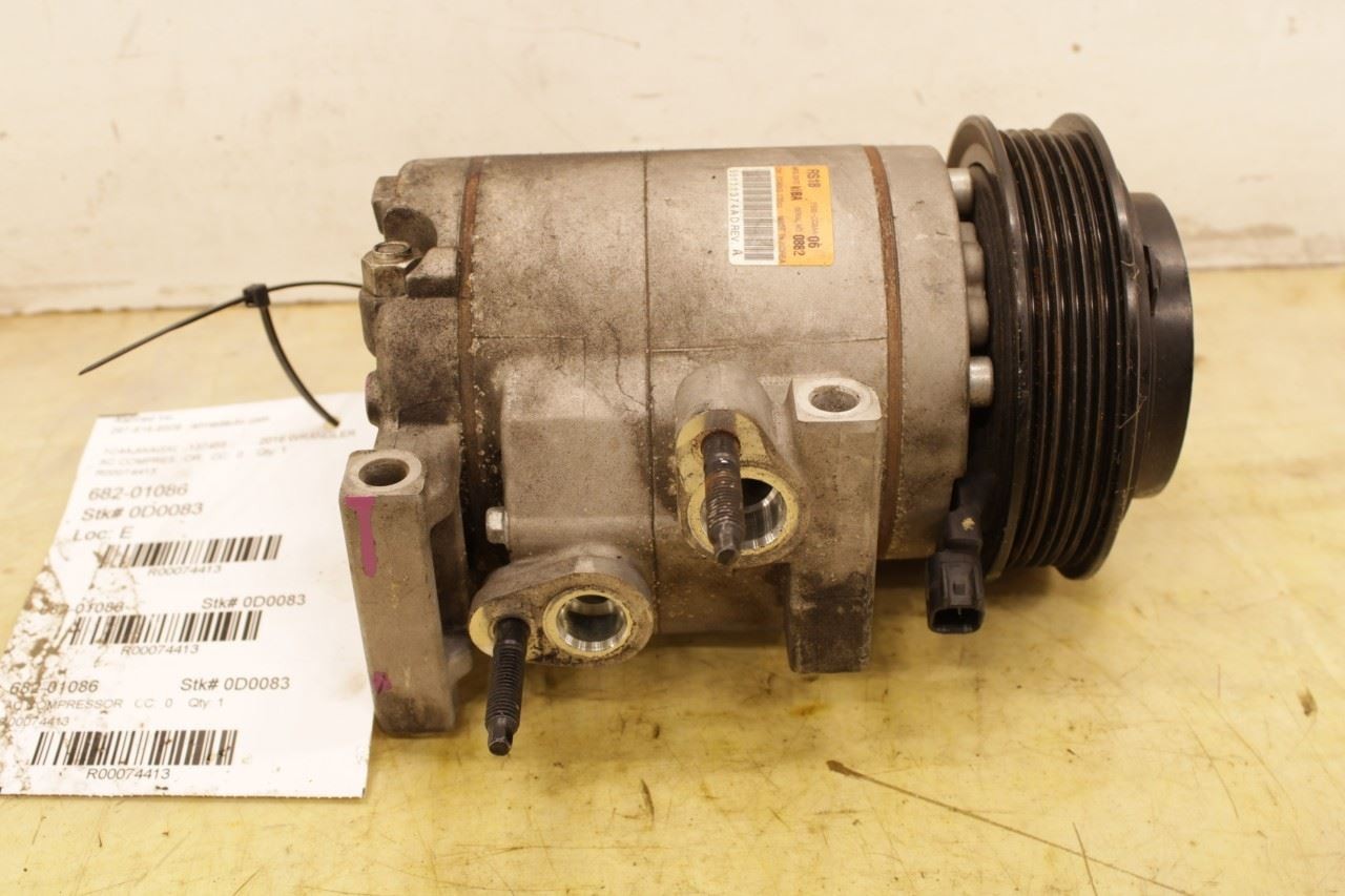 2012-2018 Jeep Wrangler Sport 2dr 3.6L AC Air Conditioner Compressor 55111374AD - Alshned Auto Parts
