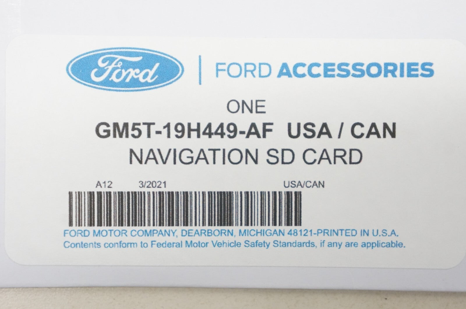 14-16 Ford F-150 Explorer Lincoln Navigation SD CARD Map GM5T-19H449-AF OEM A12 - Alshned Auto Parts