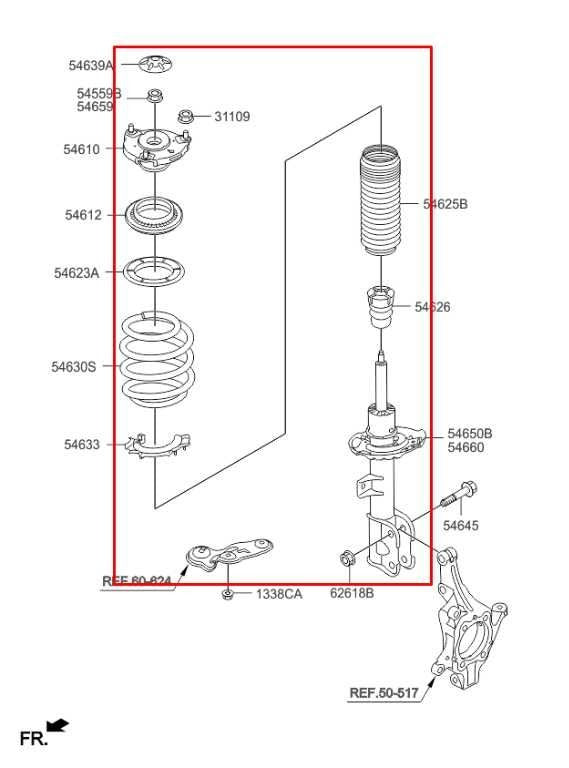 2015-20 Kia Sorento EX 3.3L AWD Front Right Passenger Side Shock Strut Absorber - Alshned Auto Parts