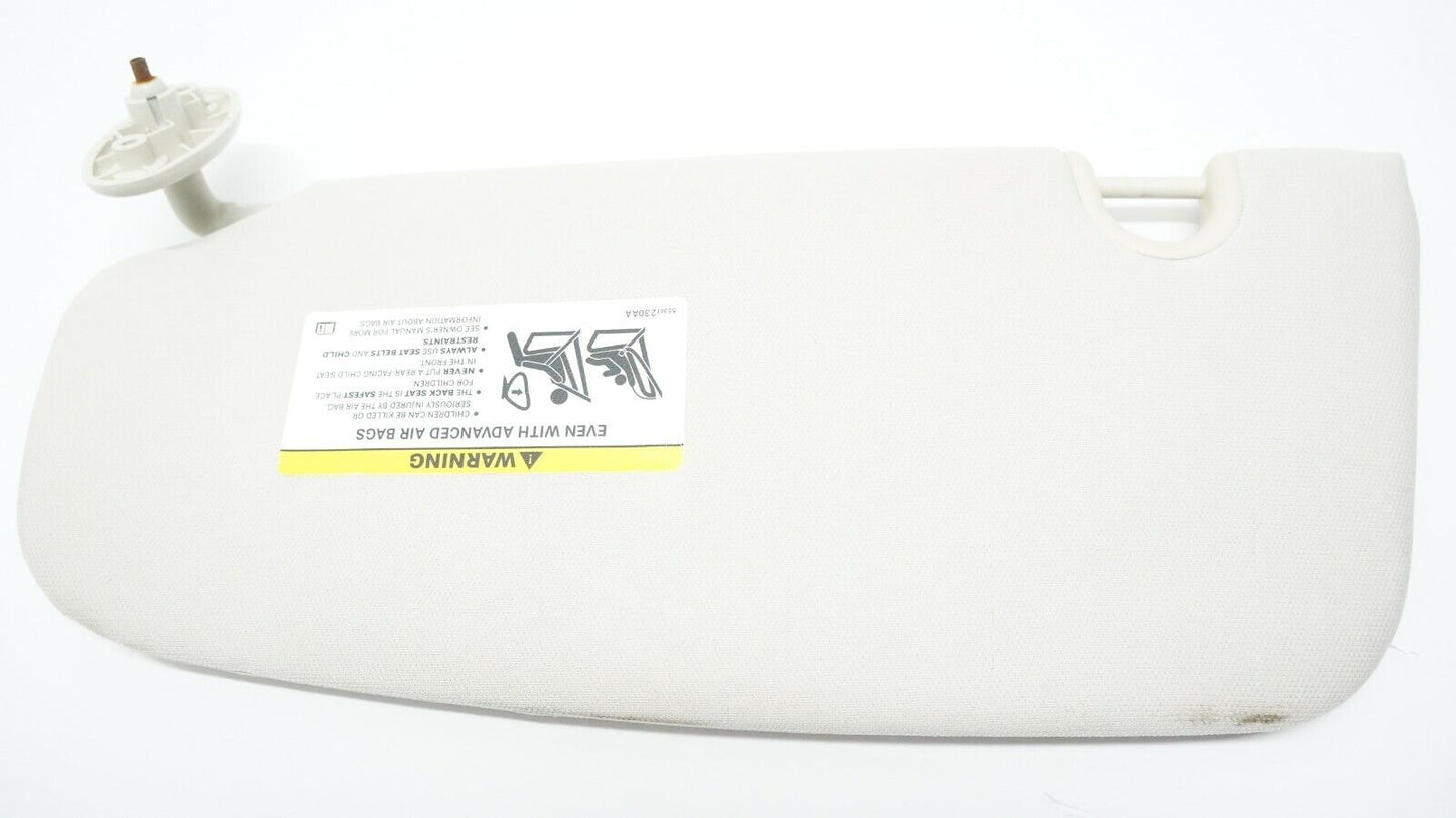 2007-2017 Jeep Patriot Passenger Right Side Sun Visor (Beige) OEM YD98DW1AA - Alshned Auto Parts