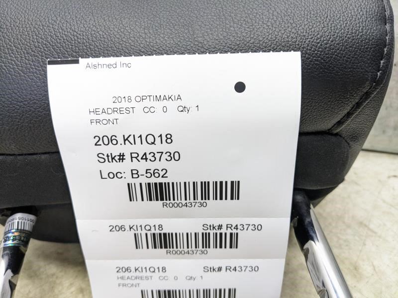 2016-20 Kia Optima Front Left or Right Seat Headrest Leather 88700-D5020AQS OEM - Alshned Auto Parts