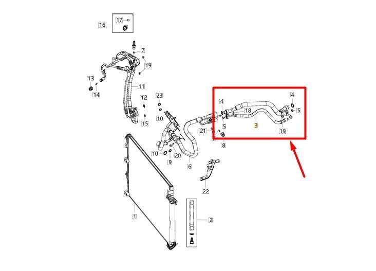 2019-22 Jeep Cherokee AC Air Conditioner Suction and Liquid Line Hose 68288396AA - Alshned Auto Parts