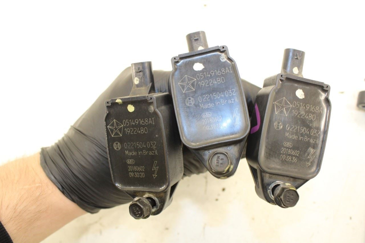 2014-2022 Jeep Cherokee Latitude 3.2L Ignition Coil Set of 6 71K 05149168AI OEM - Alshned Auto Parts
