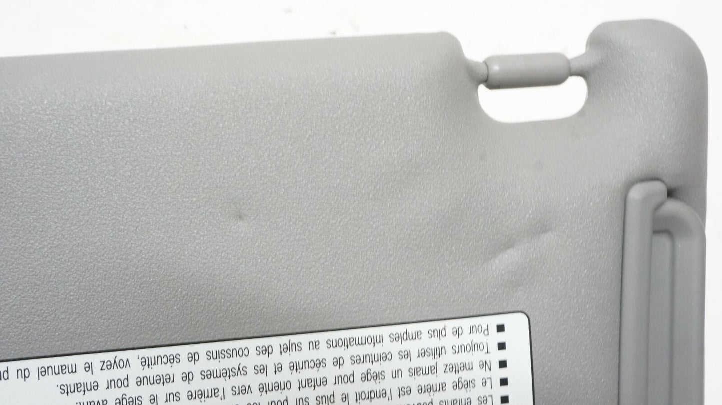 2006-2012 Toyota RAV4 Passenger Right Sun Visor Gray OEM 74310-42461-B2 - Alshned Auto Parts