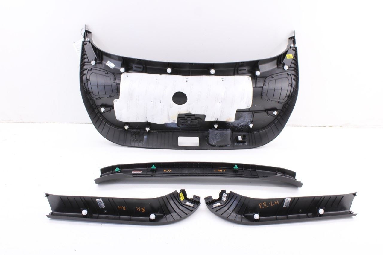 2018-23 Kia Stinger GT2 Rear Liftgate Interior Trim Panel Set 81750-J5010WK OEM - Alshned Auto Parts