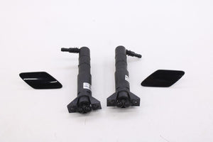 2011-18 Porsche Cayenne S Front Right Left Side Headlight Lamp Washer Nozzle Set