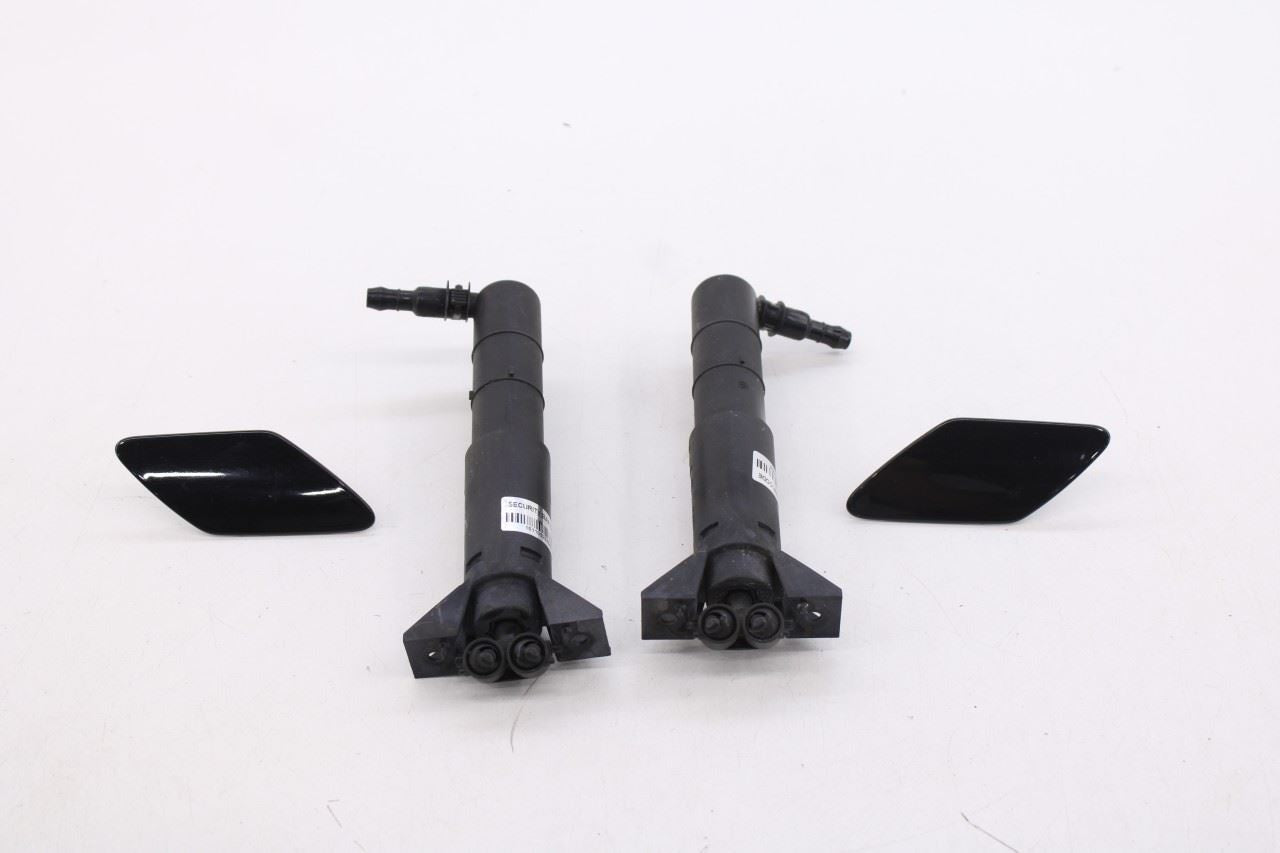 2011-18 Porsche Cayenne S Front Right Left Side Headlight Lamp Washer Nozzle Set - Alshned Auto Parts