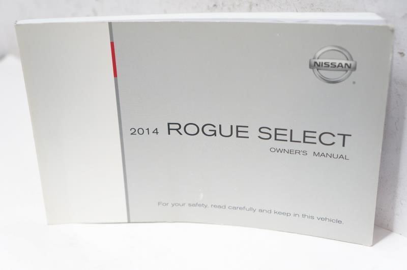 2014 Nissan Rogue Select Owner's Manual Book Set - Alshned Auto Parts