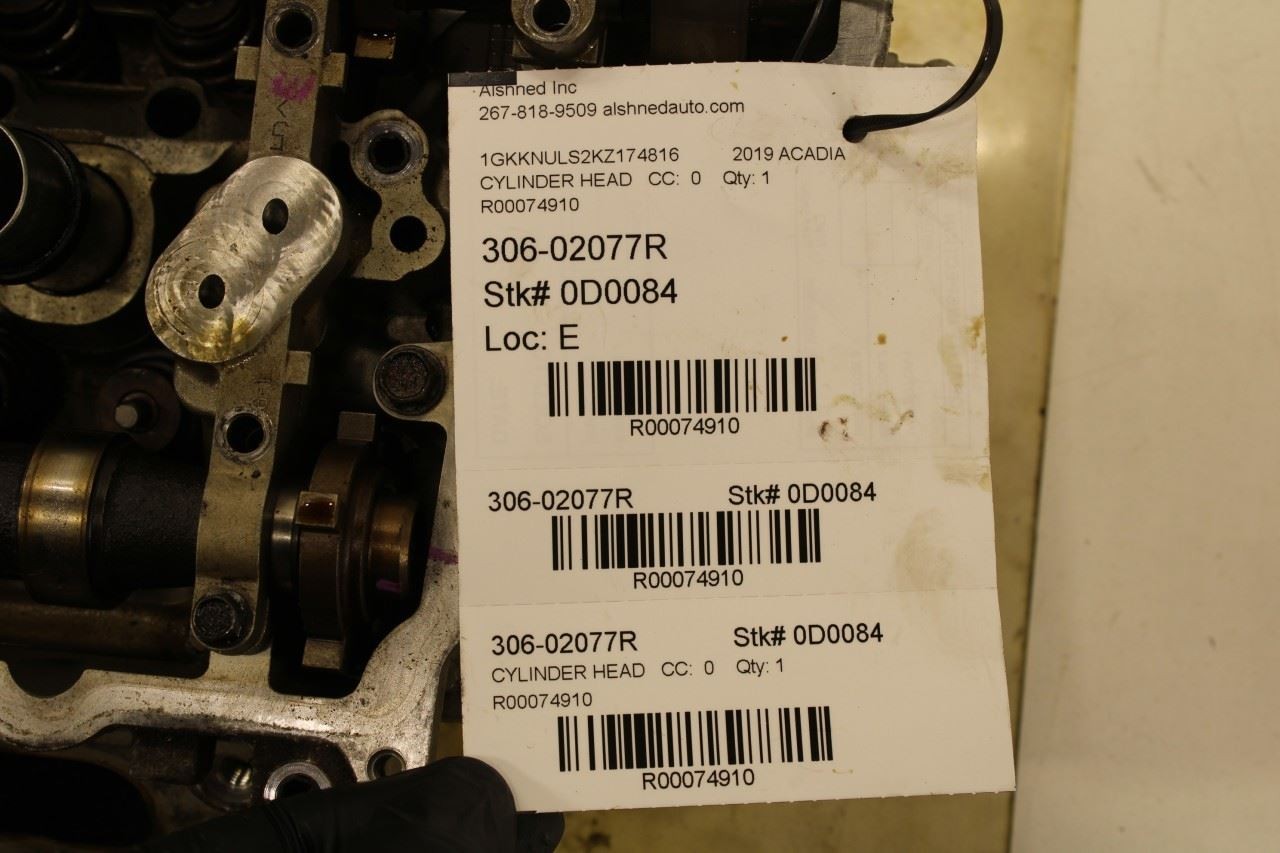 2017-2023 GMC Acadia SLT-1 3.6L Right Side Engine Cylinder Head 12686230 OEM - Alshned Auto Parts