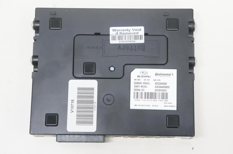 2020-2021 SUBARU LEGACY OUTBACK Telematic Unit 86222AN00B OEM *ReaD* - Alshned Auto Parts