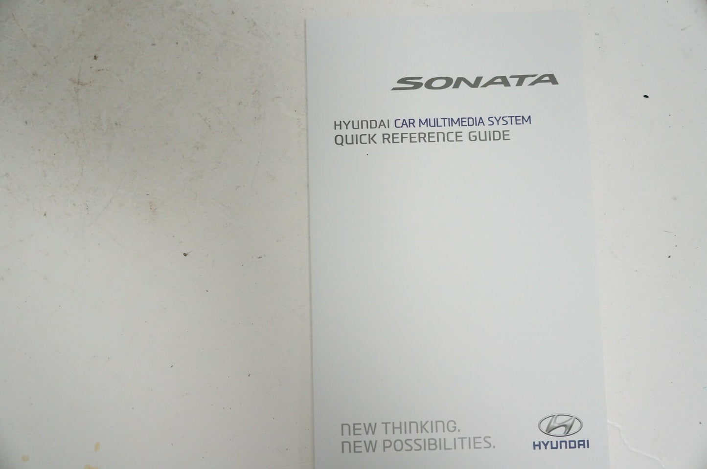 2016 Hyundai Sonata Owners Manual with case car multimedia system user's manual - Alshned Auto Parts