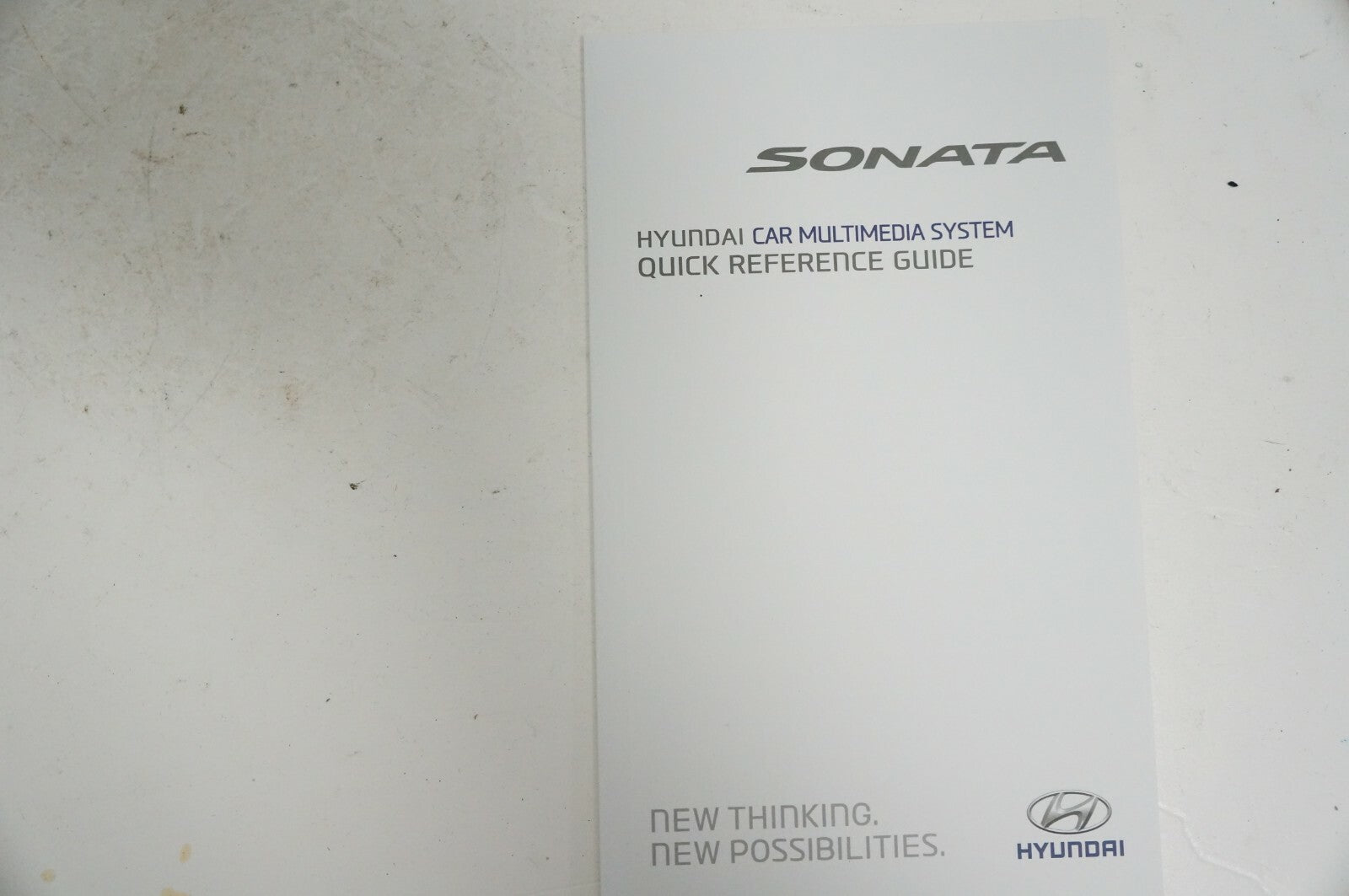 2016 Hyundai Sonata Owners Manual with case car multimedia system user's manual - Alshned Auto Parts