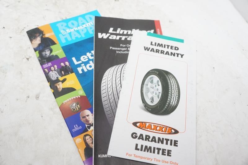 2017 Hyundai Tucson Owner's Manual Book Guide Set with Case - Alshned Auto Parts