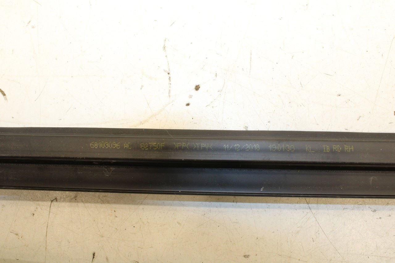 2014-22 Jeep Cherokee Latitude Rear Right Door Run Channel w/ Belt Weatherstrips - Alshned Auto Parts