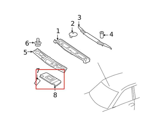 06-09 Mercedes-Benz CLK 350 Front RH LH Side Sun Visor Set w/ Illuminated Mirror - Alshned Auto Parts