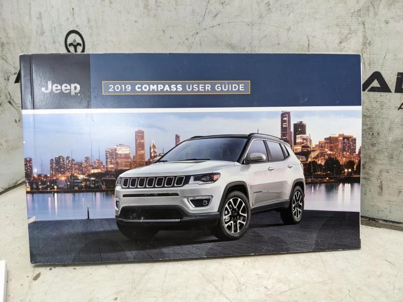 2019 Jeep Compass User Guide Set with Case 19MP-926-AA OEM - Alshned Auto Parts