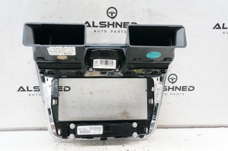 2011-2014 Chrysler 200 Radio Trim Bezel Air Vents & Clock 1229575X-01 OEM - Alshned Auto Parts