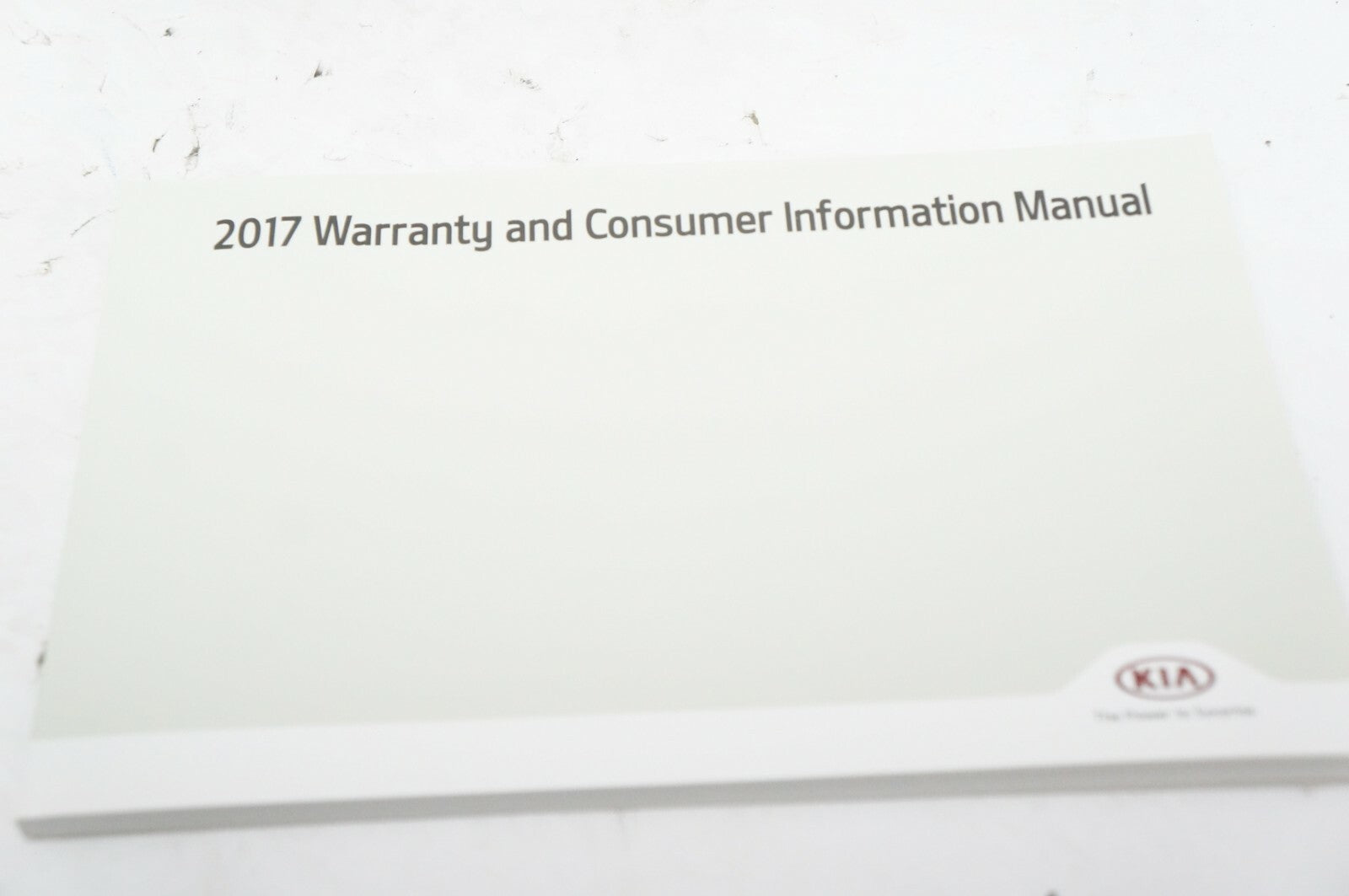 2017 Kia Optima Owner's Manual Warranty Guide with case - Alshned Auto Parts