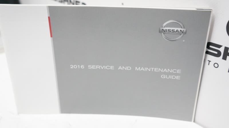 2016 Nissan Maxima Owner's Manual Book Set with Case - Alshned Auto Parts
