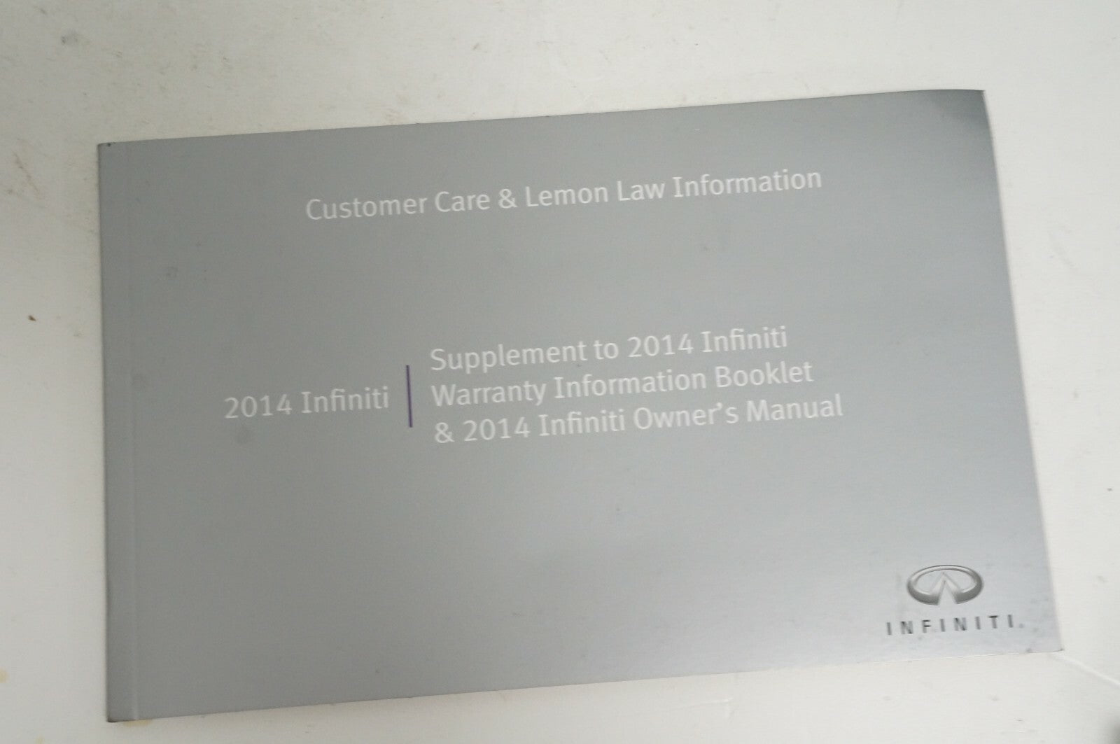 Infiniti Q50 2014 Owners Manual Guide BOOK Set WITH CASE - Alshned Auto Parts