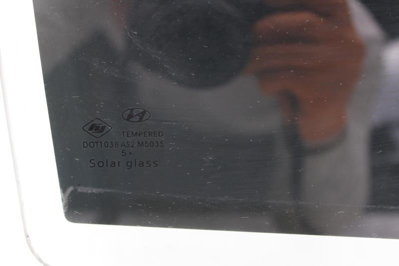 2015-2019 Hyundai Sonata Rear Right Side Door Window Glass 83420-C1010 OEM - Alshned Auto Parts