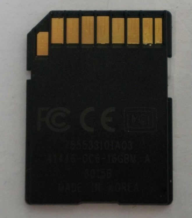 OEM A6 FM5T-19H449-AA 2015 Ford Escape Taurus Fusion Navigation SD CARD Map1