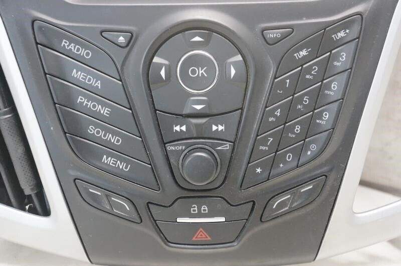 2014 Ford Focus Radio Control Panel DM5T-18K811-LA OEM *ReaD* - Alshned Auto Parts