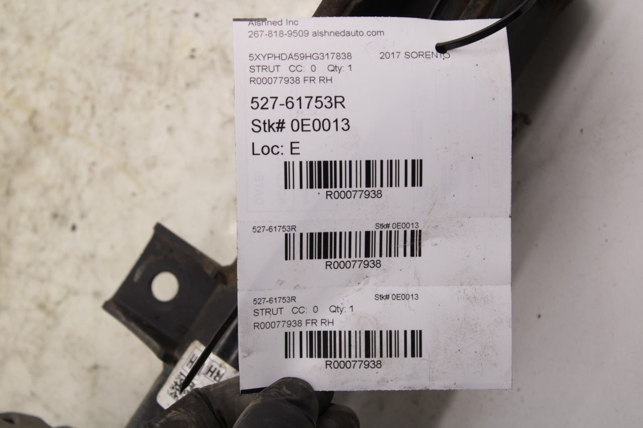 2015-20 Kia Sorento EX 3.3L AWD Front Right Passenger Side Shock Strut Absorber - Alshned Auto Parts