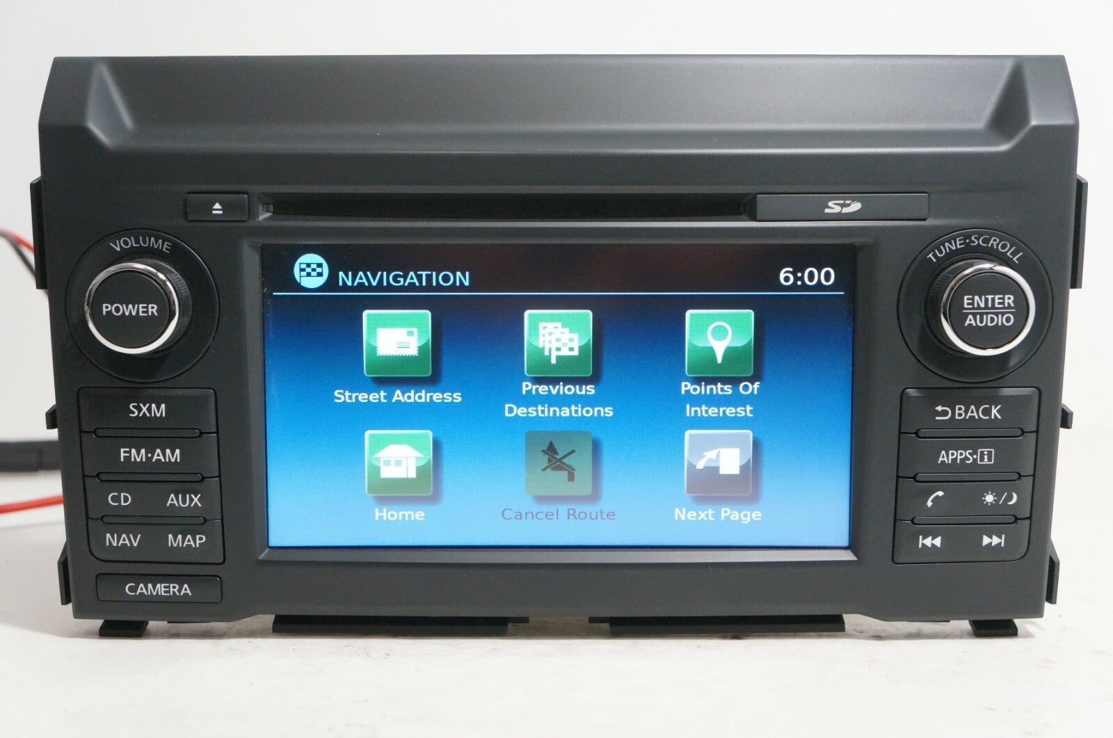 17-19 Nissan Titan Radio CD Navigation GPS Phone Display OEM 25915EZ22B *ReaD*3