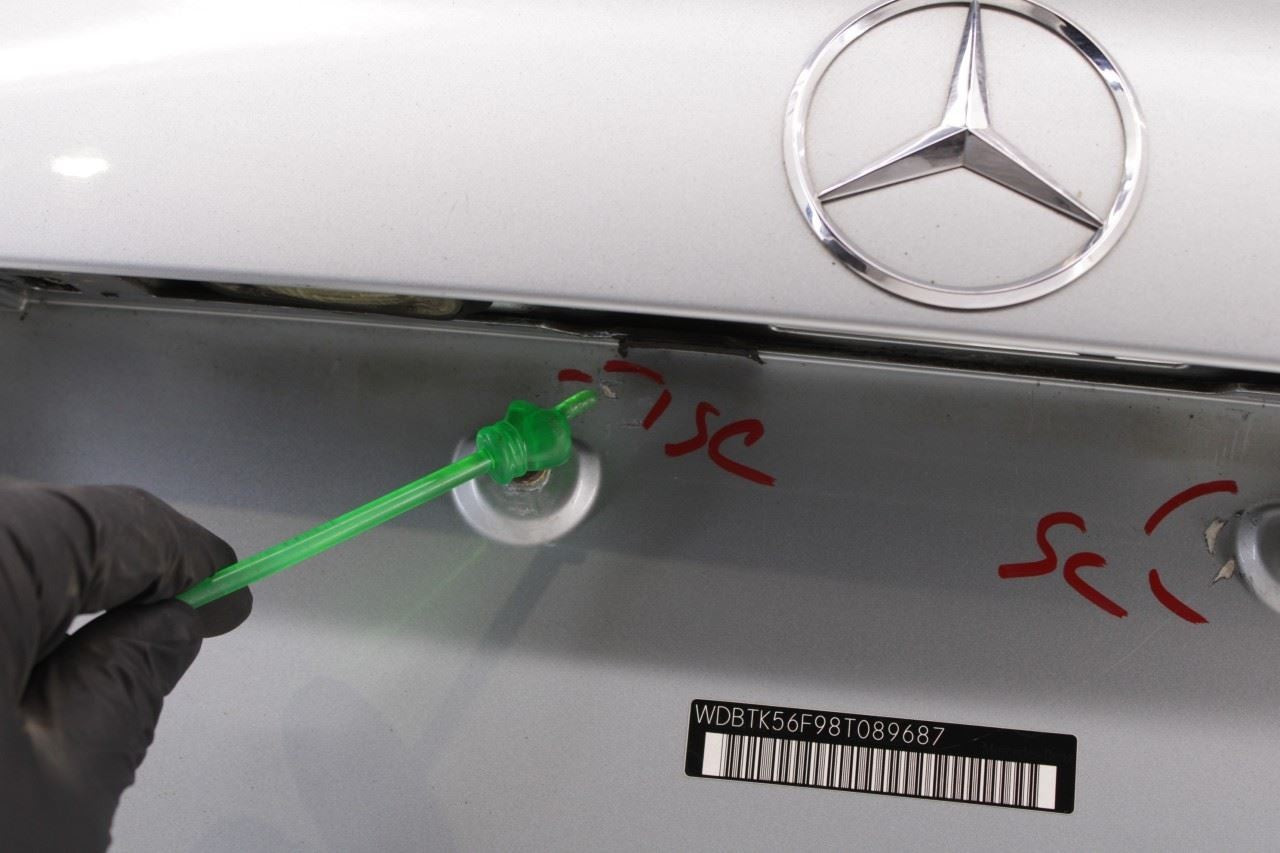 2006-2009 MercedesBenz CLK 350 Rear Trunk Deck Lid Shell Panel 2097500575 OEM - Alshned Auto Parts