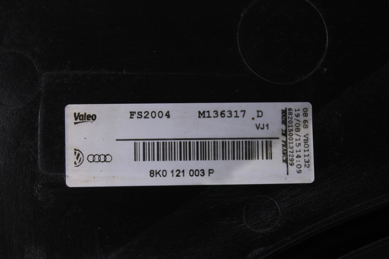 2009-17 Audi Q5 Premium 2.0L Dual Radiator Cooling Fan Motor Assy 8K0-121-003-P - Alshned Auto Parts
