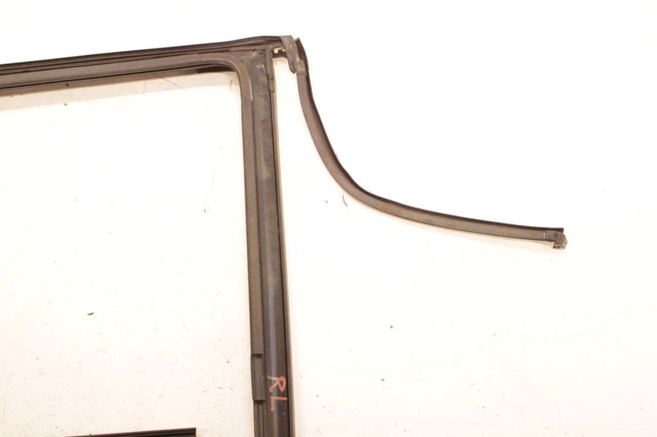 2014-22 Jeep Cherokee Latitude Rear Left Door Run Channel w/ Belt Weatherstrips - Alshned Auto Parts