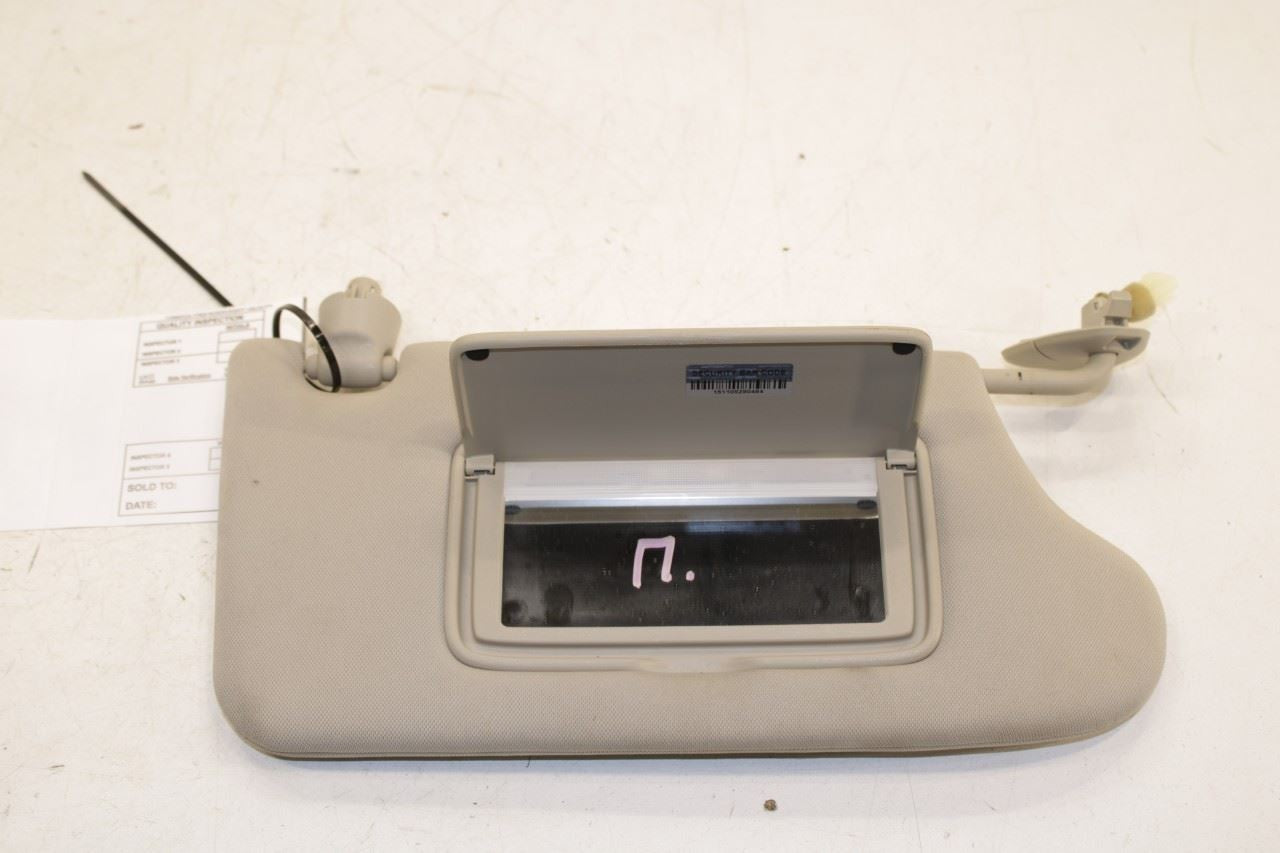 2014-17 Infiniti QX50 Front Passenger Right Side Sun Visor w/ Illuminated Mirror - Alshned Auto Parts