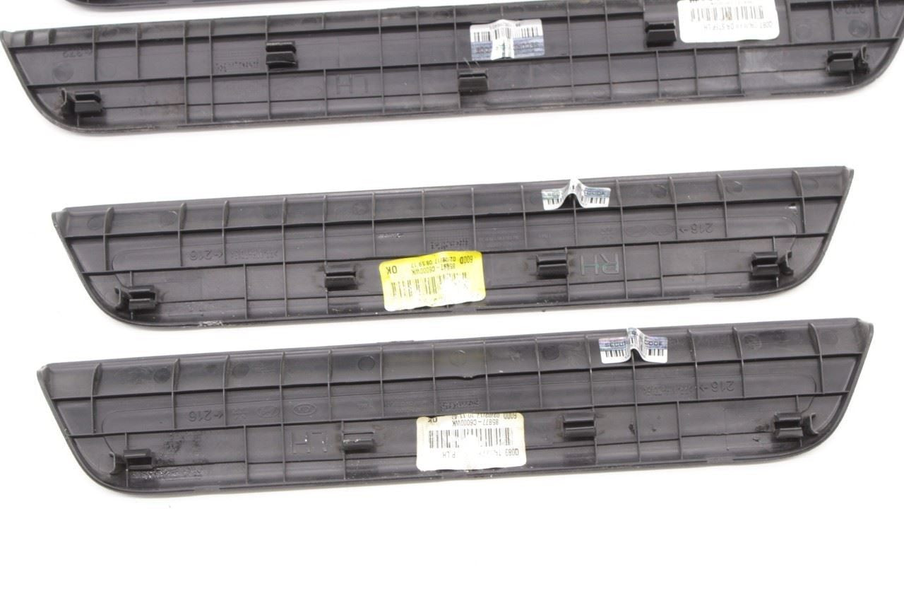 2015-20 Kia Sorento EX Front and Rear Right and Left Door Sill Scuff Plate Set - Alshned Auto Parts
