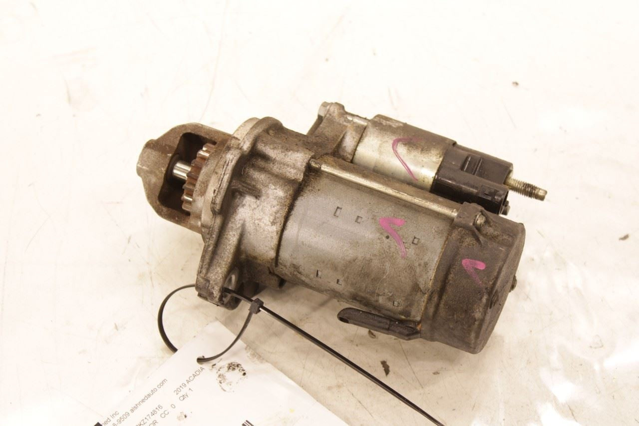 2017-2019 GMC Acadia SLT-1 3.6L Engine Starter Motor 12667974 OEM - Alshned Auto Parts