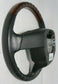 2010-16 Cadillac SRX Leather & Wood Steering Wheel w/Cruise Control OEM 20857504 - Alshned Auto Parts