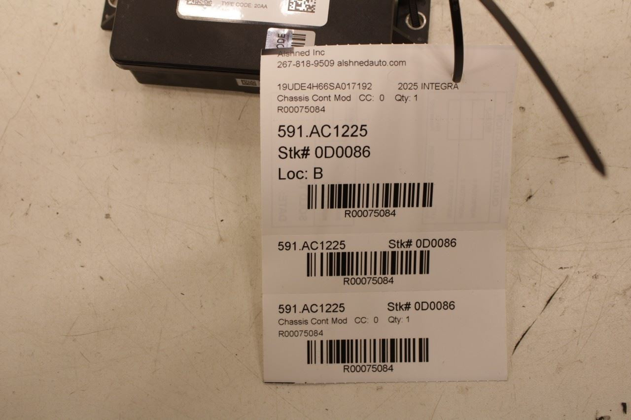 23-25 Acura Integra A-Spec Electric Parking Brake Control Module 39490-T20-A01 - Alshned Auto Parts