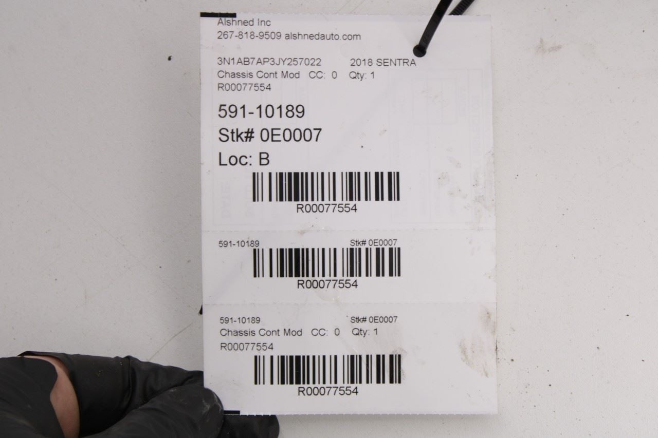 2013-2019 Nissan Sentra SL 1.8L Transmission Computer Control Module TCU TCM OEM - Alshned Auto Parts