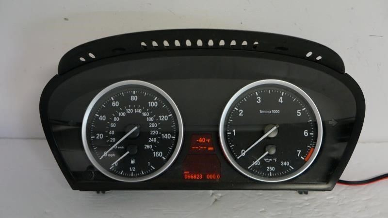 08-11 BMW X6 Speedometer Cluster Gauge Mileage 66,823 OEM 62119218868 *ReaD* - Alshned Auto Parts