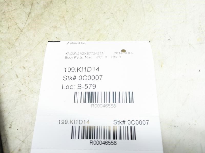 2014-2019 Kia Soul Rear Left Inner Door Window Weatherstrip Seal 83231-B2000 OEM - Alshned Auto Parts