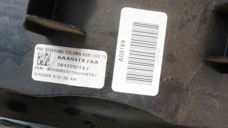 18-23 Jeep Wrangler Left Side Steering Column Lower Trim Cover Panel 6AA94TX7AA - Alshned Auto Parts