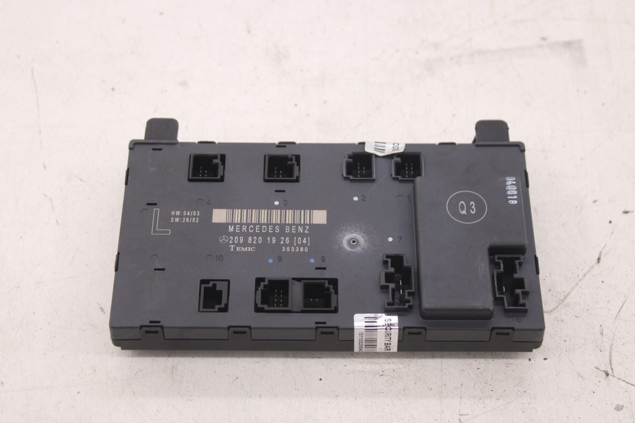2003-2005 Mercedes-Benz CLK 320 Front Left Side Door Computer Control Module OEM - Alshned Auto Parts