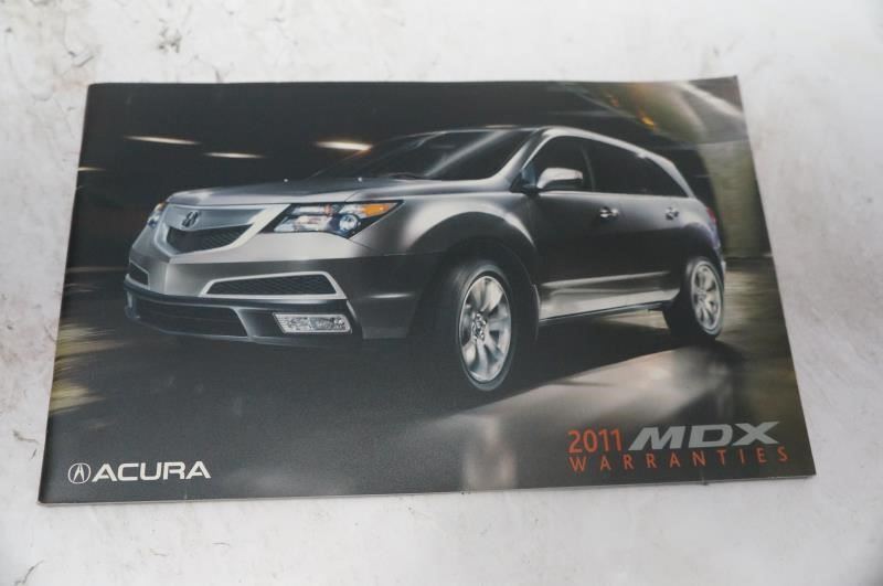 2011 Acura MDX Owner's Manual Book Set & Audio System DVD with Case - Alshned Auto Parts