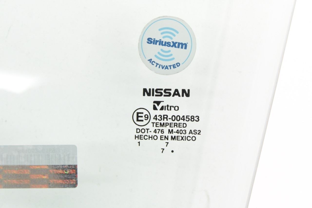 2013-2019 Nissan Sentra SL Front Left Driver Side Door Window Glass 803019AM0A - Alshned Auto Parts