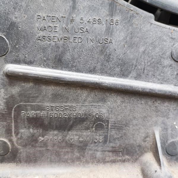 2013-2016 Lincoln MKS Dual Radiator Cooling Fan Motor Assembly DG1Z-8C607-K OEM - Alshned Auto Parts