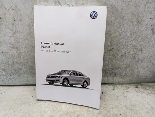 2017 Volkswagen Passat U.S. Edition Owners Manual Set with Case 561012723BC OEM - Alshned Auto Parts