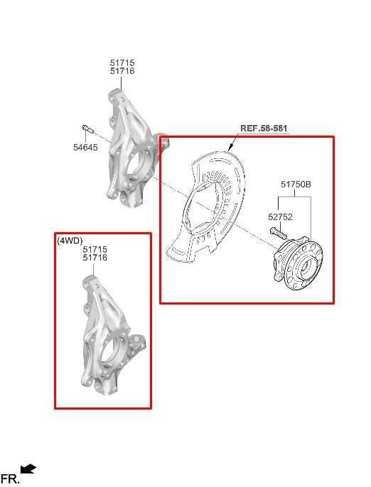 2019-2020 Hyundai Santa Fe SEL Front Right Passenger Side Spindle Knuckle Hub - Alshned Auto Parts