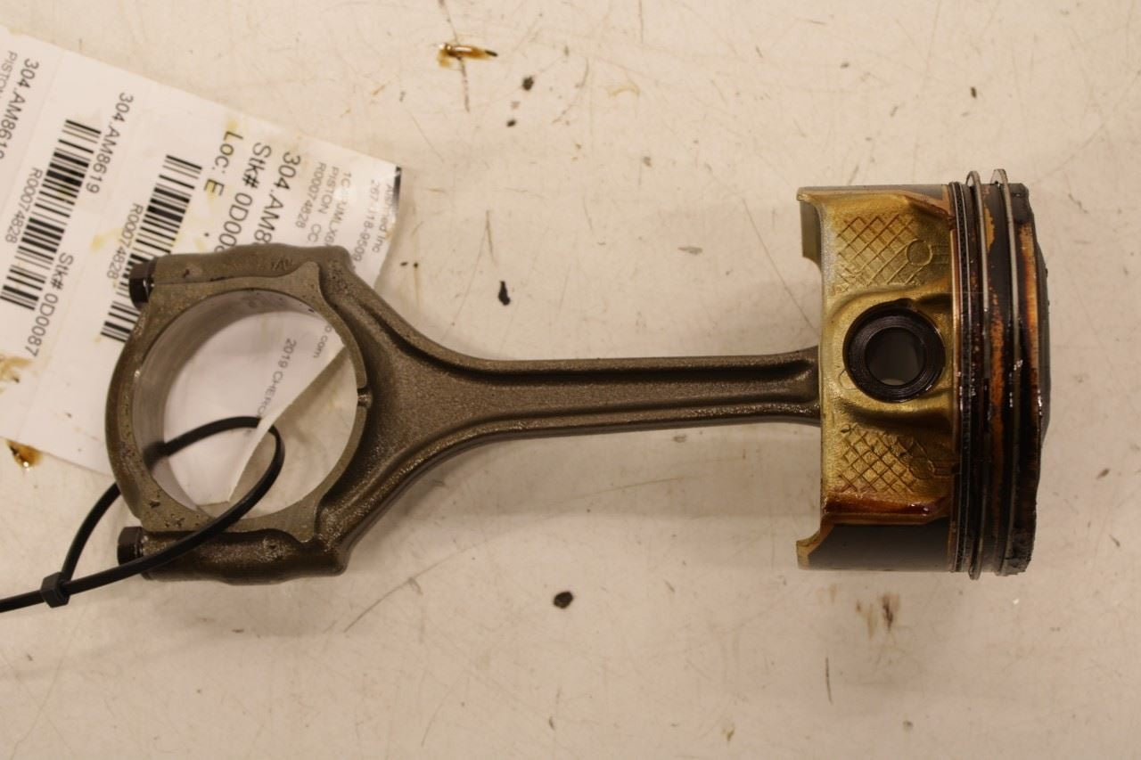 14-22 Jeep Cherokee Latitude 3.2L Engine Piston No 3 w Connecting Rod 68088071AF - Alshned Auto Parts