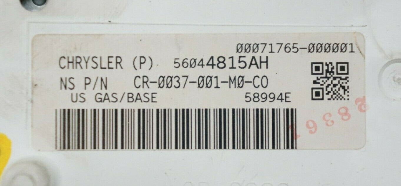 2007 Dodge Nitro Speedometer Instrument Cluster Head 169K OEM 56044815AH - Alshned Auto Parts