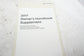 2017 Hyundai Tucson Owner's Manual Book Guide Set with Case - Alshned Auto Parts